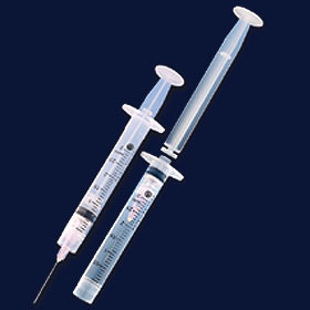 SAFETY SYRINGE, AD SYRINGE